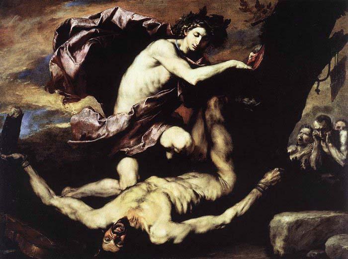 Jusepe de Ribera Apollo and Marsyas France oil painting art